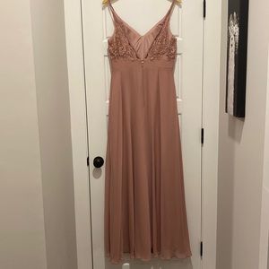 Azazie Dusty Rose Bridesmaid Dress